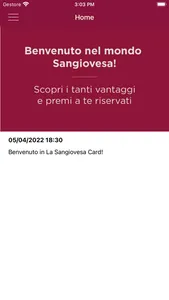 La Sangiovesa Card screenshot 2