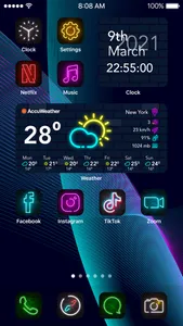 Iconic: Icon Themer & Widgets screenshot 1