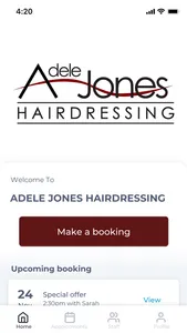 ADELE JONES HAIRDRESSING screenshot 0