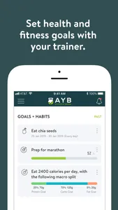 AYB Nutrition and Training screenshot 3