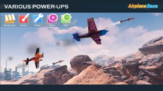 Airplane Race: Sky Warriors screenshot 0