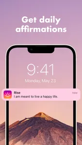 Rise - Daily Affirmations screenshot 0