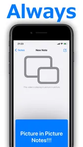 Picture in Picture Notes - PiP screenshot 0