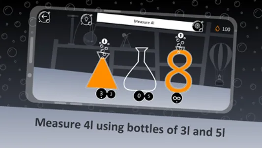 LiquidLab: logical puzzle game screenshot 0