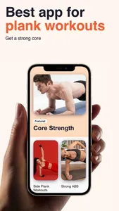 Plank Workout & Core Trainer screenshot 0