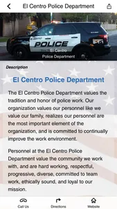 El Centro Police Department screenshot 1