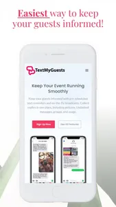 TextMyGuests screenshot 2