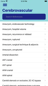 Cerebrovascular & Stroke: WTD screenshot 1