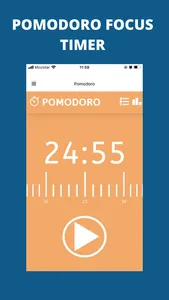 Pomodoro Focus Timer App screenshot 0