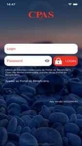 App Beneficiário CPAS screenshot 0