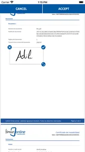 e-signature app SIGNply screenshot 1