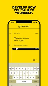 Getahead: Mindset Routine screenshot 1