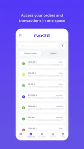 Payze Dashboard screenshot 1