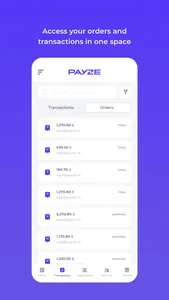 Payze Dashboard screenshot 2