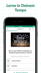 Datenschutz Trainer screenshot 2