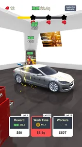 Idle Car Tuning: car simulator screenshot 5