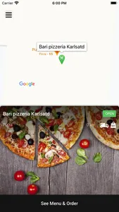 Bari pizzeria Karlsatd screenshot 1