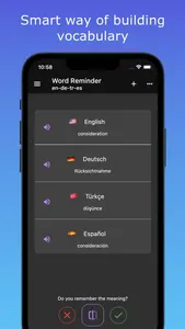 Word Reminder Build Vocabulary screenshot 0