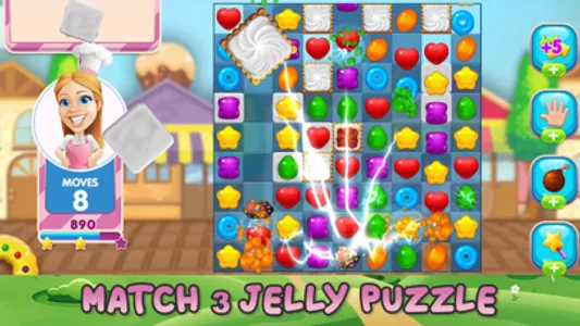 Sweet Jelly Match 3 Puzzle screenshot 7