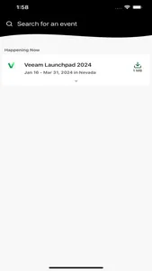 Veeam Events screenshot 1