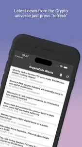 CryptoCoin Alerts screenshot 2