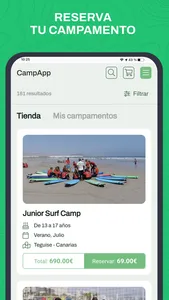 CampApp ES screenshot 9