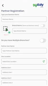 Gotidy Partner screenshot 1