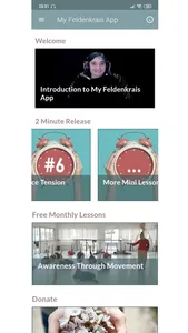 My Feldenkrais App - Somatics screenshot 0