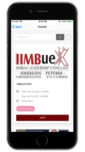 IIMBAA App screenshot 2