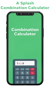 Combination Calculator screenshot 0