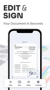 PDF Scanner, Editor, Converter screenshot 2