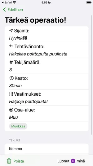 Pelto - Pestijärjestelmä screenshot 2