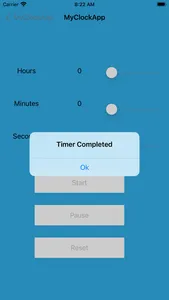 MyCustomClockApp screenshot 3