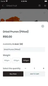 Dhodas fruits and nuts screenshot 9