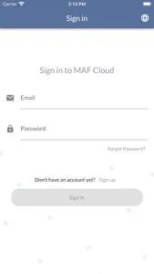 MAF Cloud screenshot 0