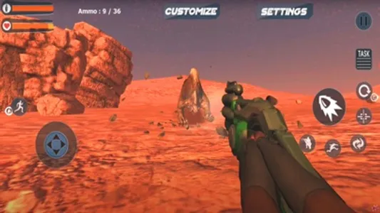 Alien Survival Battle screenshot 2