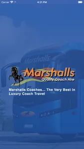 Marshalls Coaches – Parent App screenshot 0