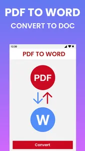 Pdf Converter, Convert to Word screenshot 3