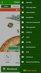 Pizzeria Bella Mia screenshot 2