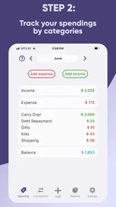 MyBudgetter: Simple Budget App screenshot 2