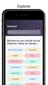 Inexploré screenshot 3