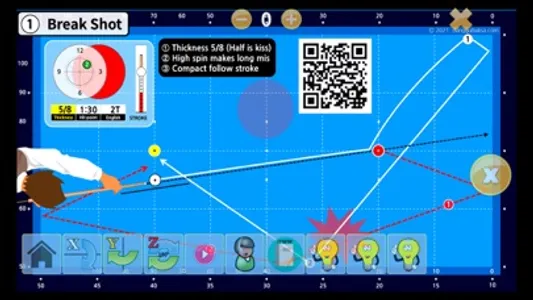 Dr.Billiard's lesson screenshot 4