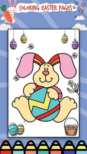 Easter Egg Coloring Book App screenshot 0