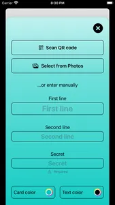 30 Seconds — 2FA codes screenshot 2