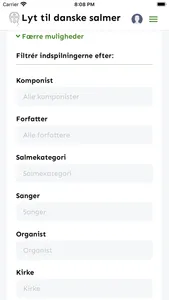 Lyt til danske salmer screenshot 4