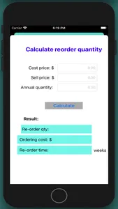 Find Minimum Order Quantity screenshot 1