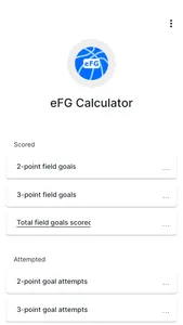 eFG Calculator - CalCon screenshot 0