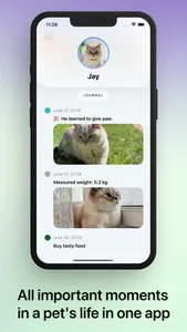 Petapet - pet diary screenshot 1