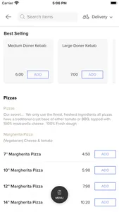 Ali Baba Kebab Pizza & Burgers screenshot 2