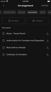 MyCrematorium screenshot 3